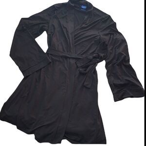 Apt 9 Wrap Front Women’s Black Robe